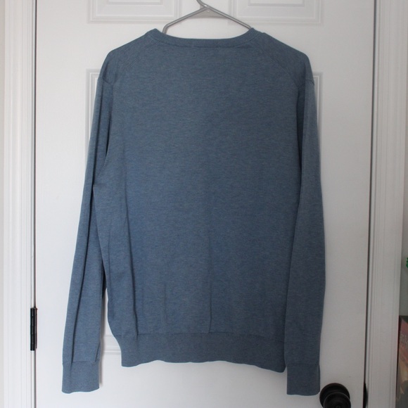 BROOKS BROTHERS Men's Supima Cotton V-neck Sweater - Picture 3 of 3